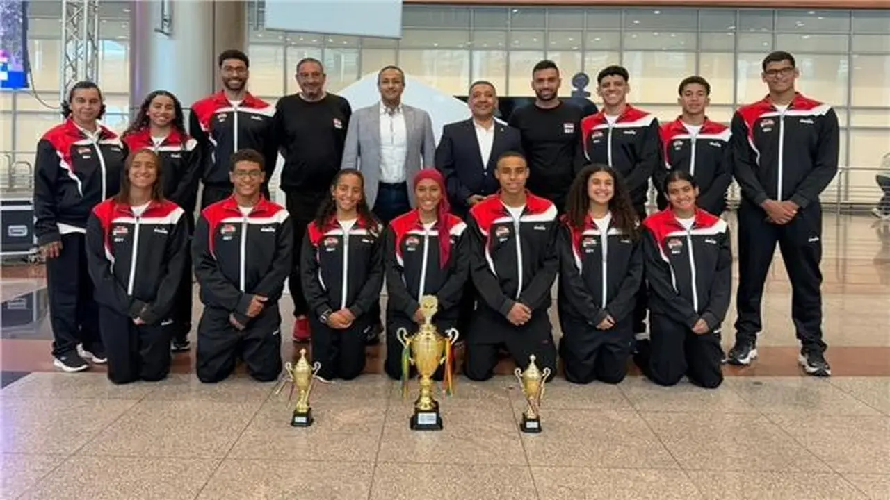 منتخب مصر للمياه المفتوحة يعود للقاهرة بعد إنجاز الأفريقية